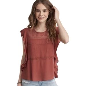 American eagle lace blouse sm/p